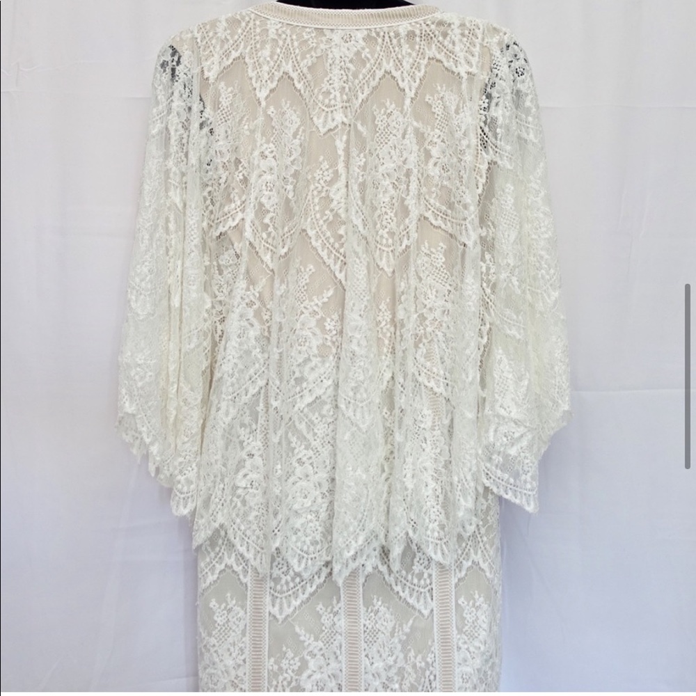💍 BHLDN Tadashi Shoji Lorene Wedding Dress size 0 Worn Once 🤩 - Picture 10 of 17